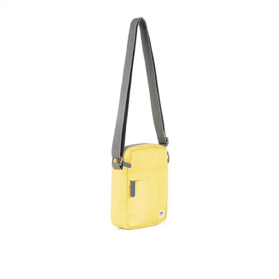 Roka London Bond crossbody taske citron Small 1,5 liter
