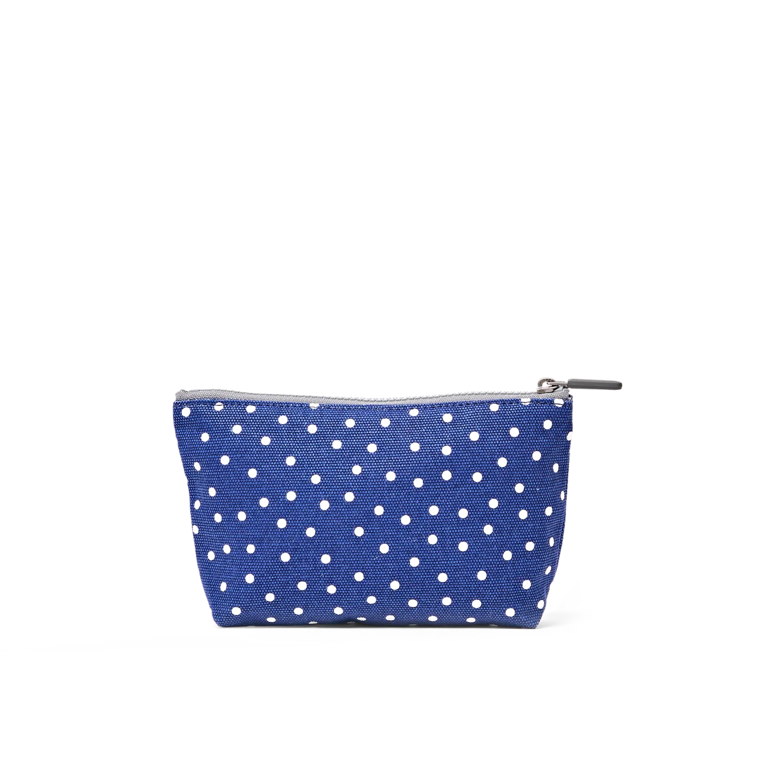 Roka London Maida Vale pouch Navy Polka Small 1,2 liter