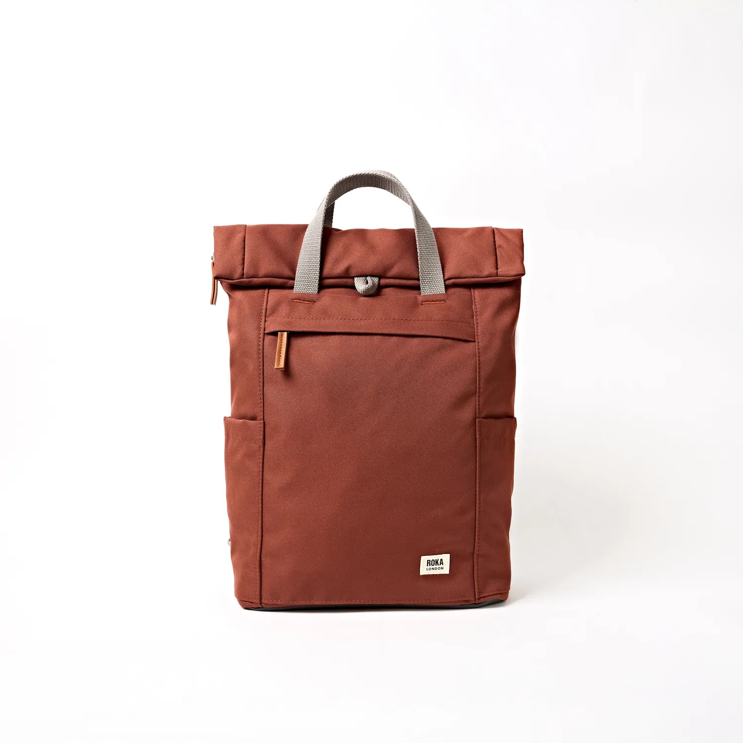 Roka London Finchley Henna rygsæk Small laptoprum