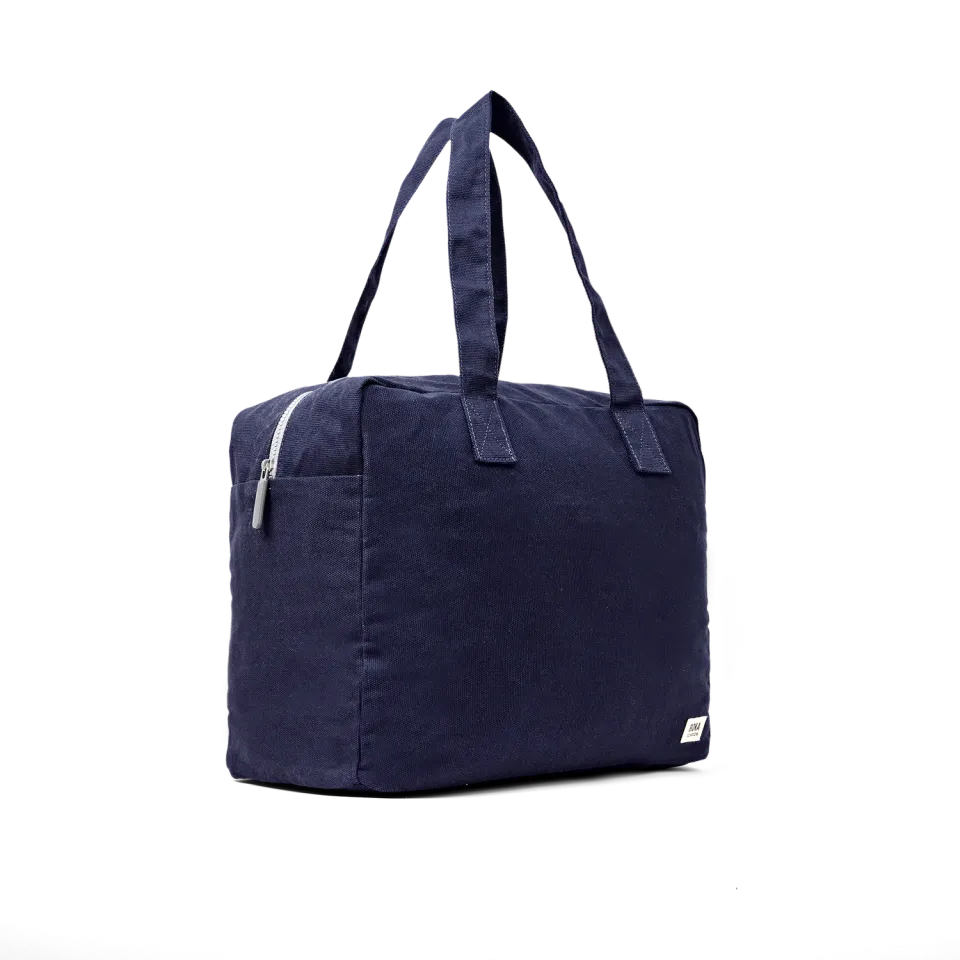Roka London Sloane skuldertaske Medium navy laptoprum