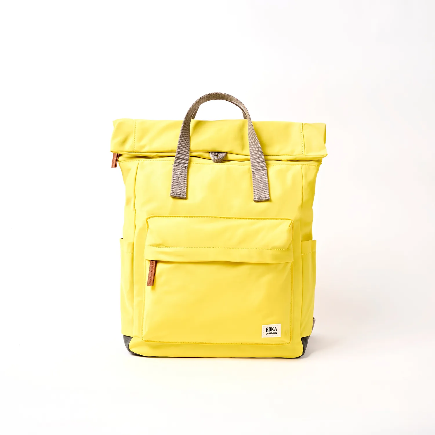Roka London Canfield Roll Top rygsæk Passion Fruit nylon