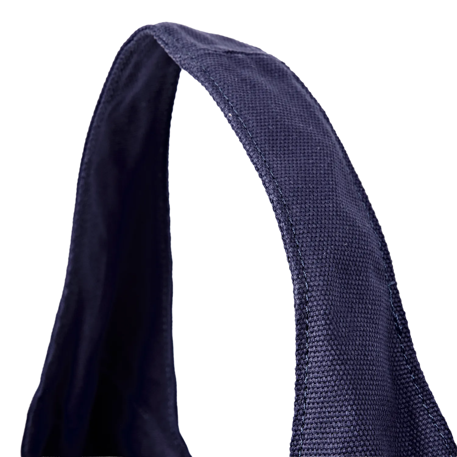 Roka London Hoxton skuldertaske Navy Blue Large canvas