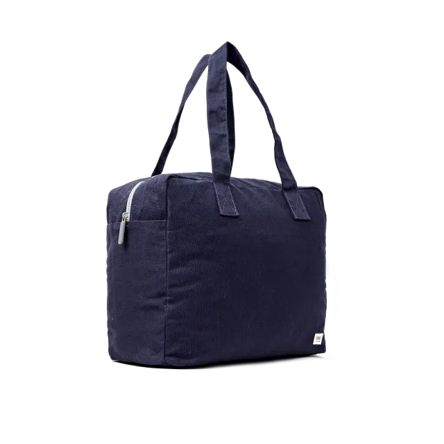 Roka London Sloane Medium skuldertaske anthracite laptop 17 tommer