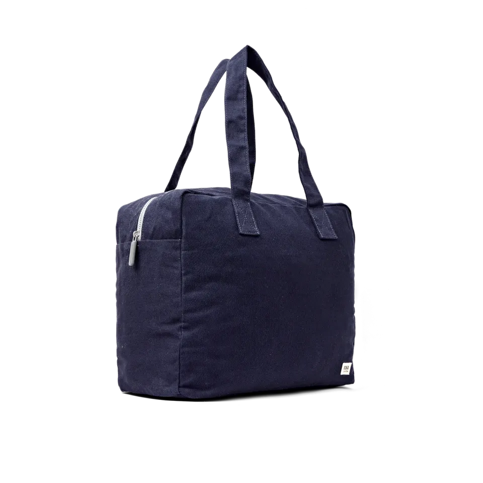 Roka London Sloane Medium skuldertaske anthracite laptop 17 tommer