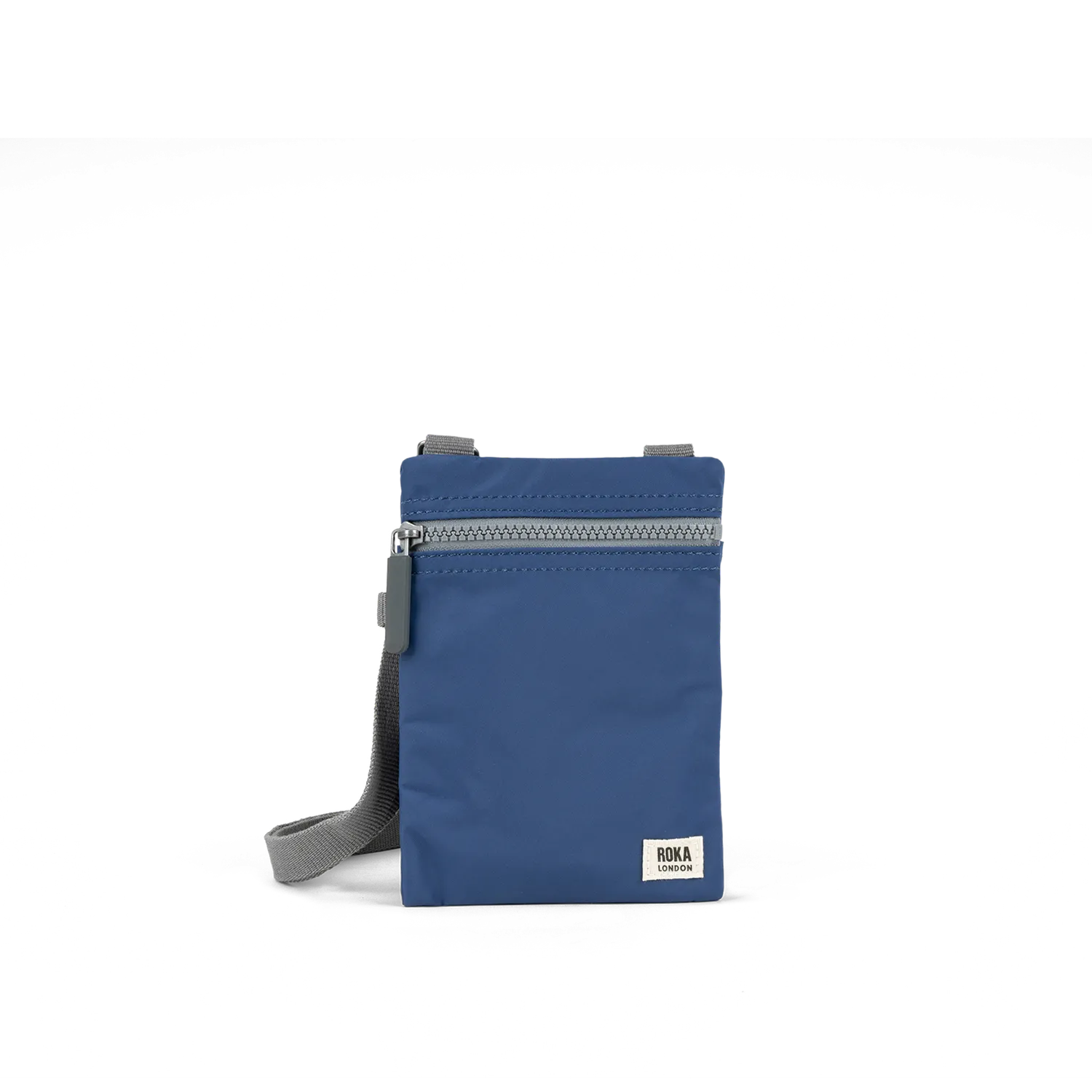 Roka London Chelsea sling taske burnt blue ekstra lille
