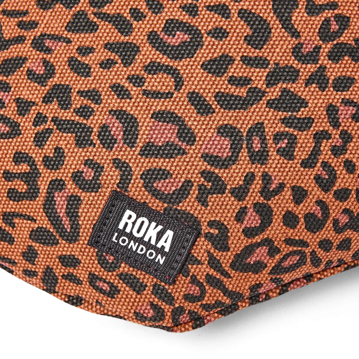 Roka London Mill Hill Leopard crossbody Small mini