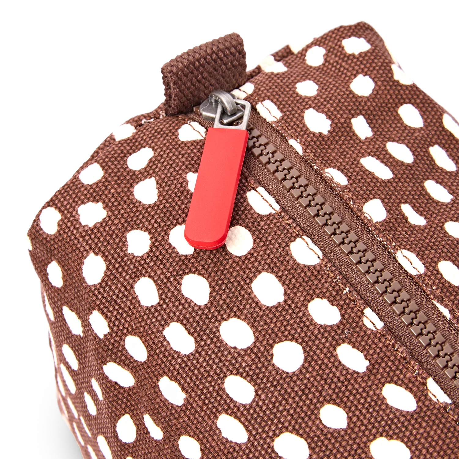 Roka London Maygrove toilettaske Brown Spot Small vaskbar