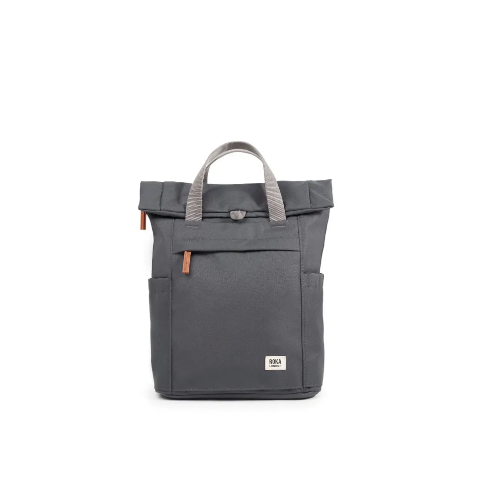 Roka London Finchley Small rygsæk Faded Black tablet-rum