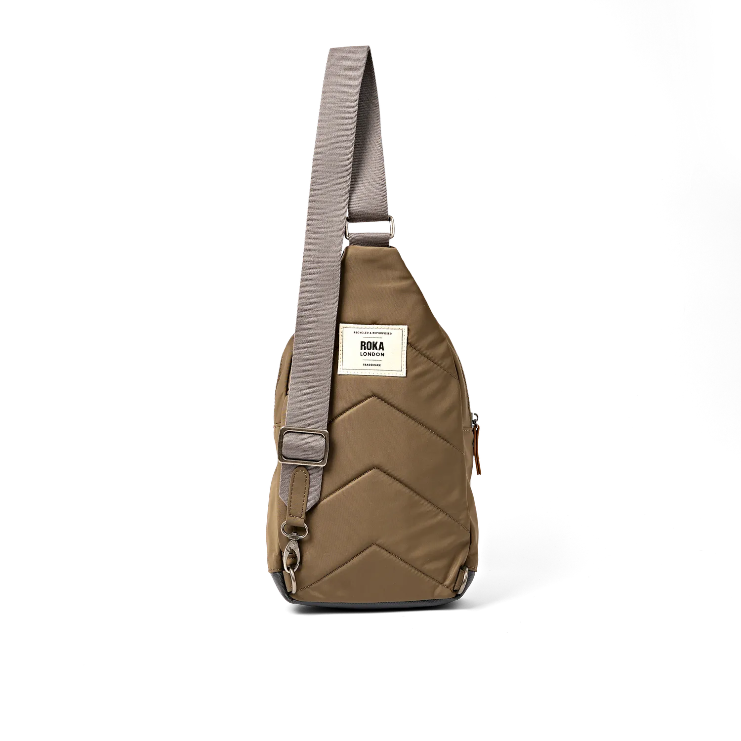 Roka London Willesden skuldertaske Large 5 liter Army