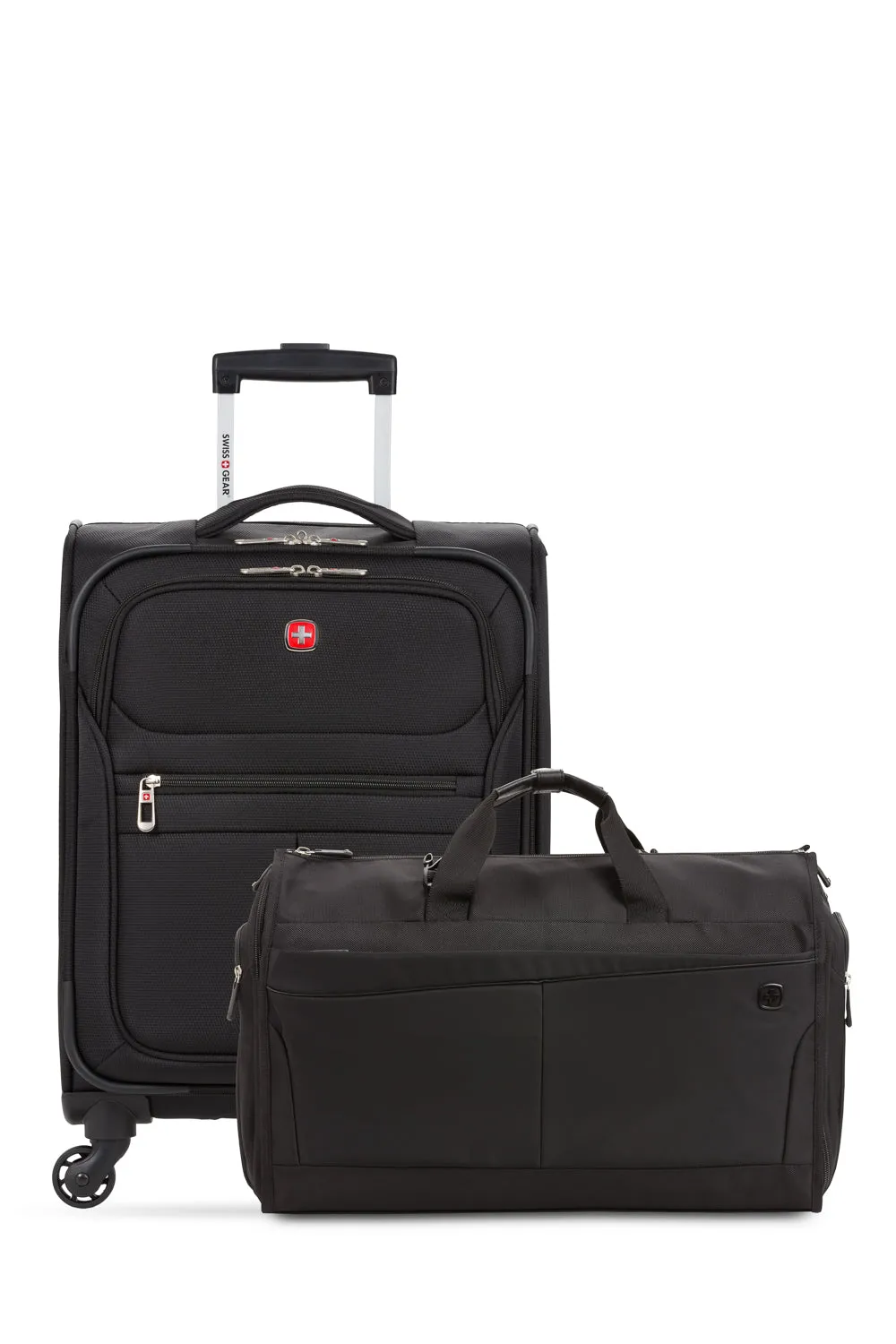 Swissgear 4010 kuffertsæt sort spinner 2 dele