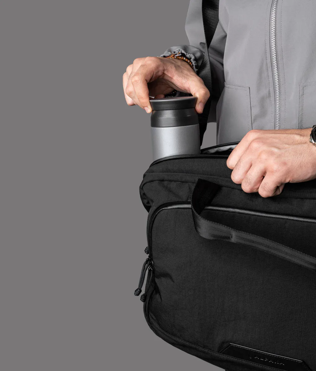 Alpaka Bravo Brief 16 computertaske sort ripstop