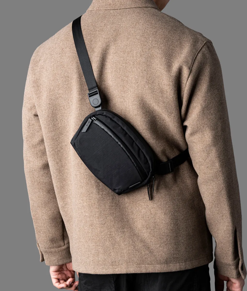 Alpaka Flight Sling 1L slingtaske sort let rejse
