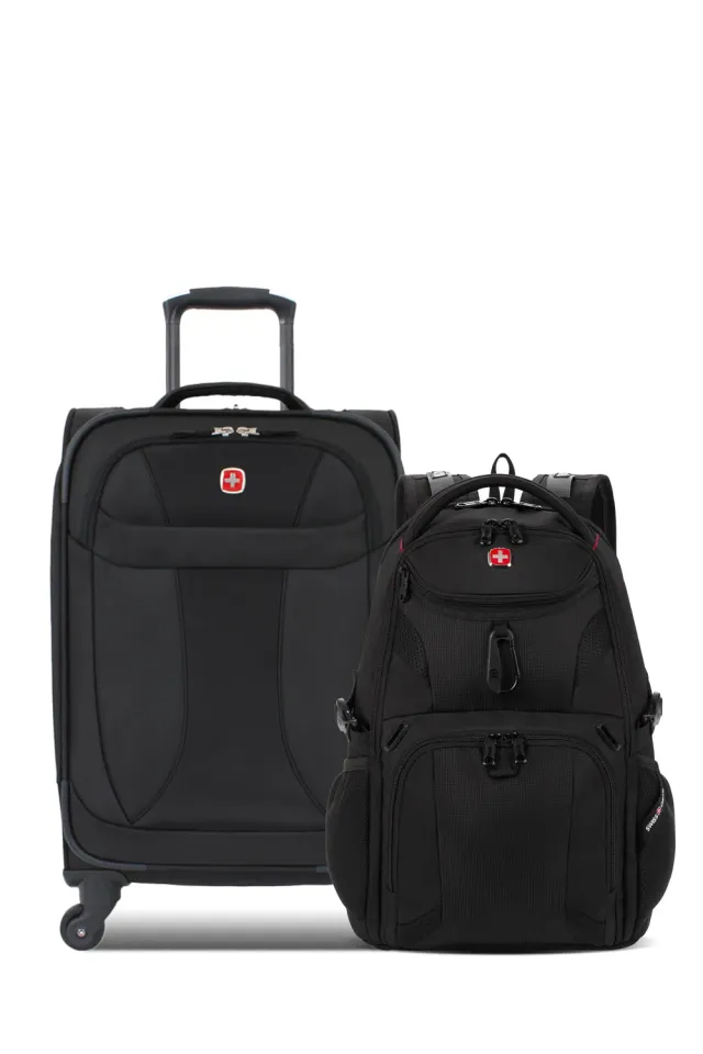 Swissgear Weekend Escape rejsesæt sort 2 dele laptop