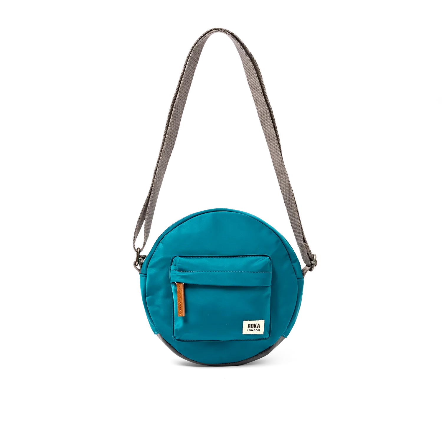 Roka London Paddington crossbody North Sea Small rund