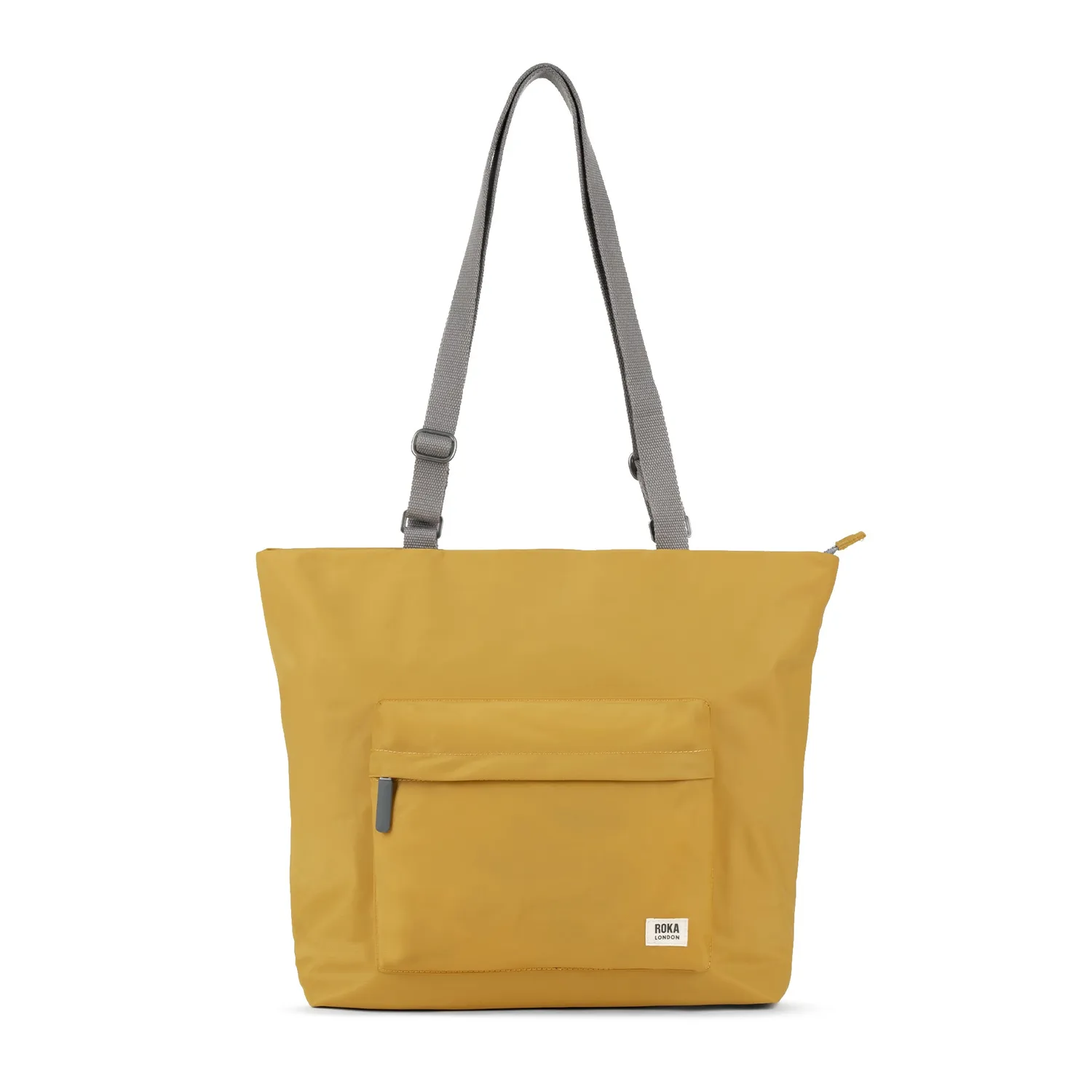 Roka London Trafalgar Medium totetaske Corn gul 19,5 liter
