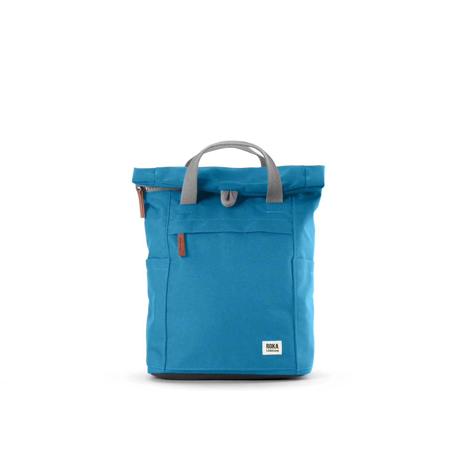 Roka London Finchley rygsæk Marine roll-top