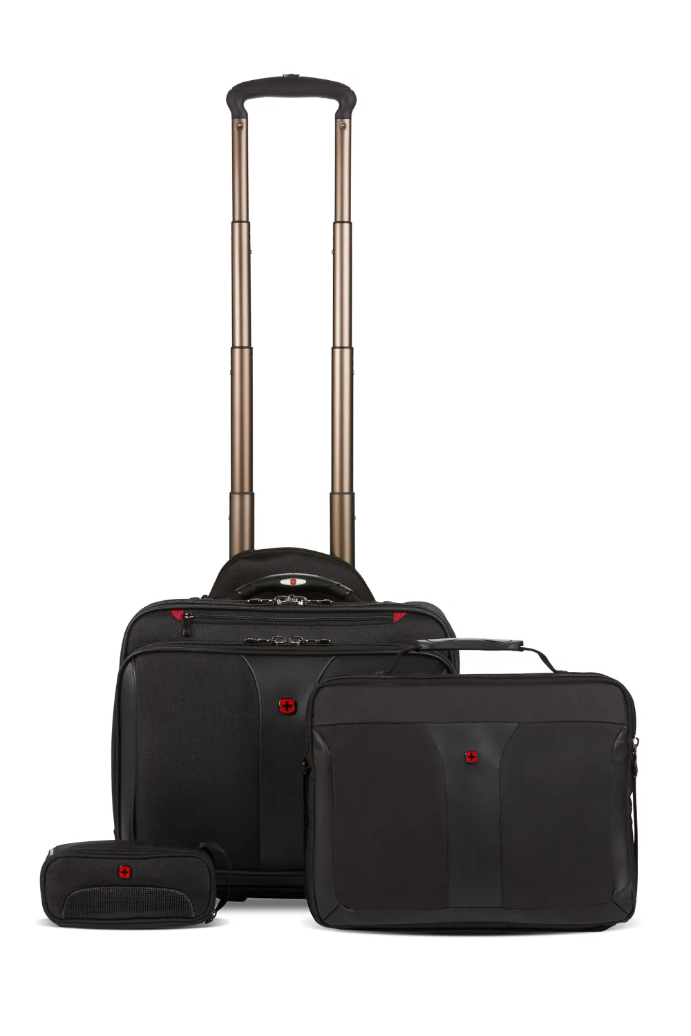 Wenger Patriot II Business Case computertaske sort på hjul
