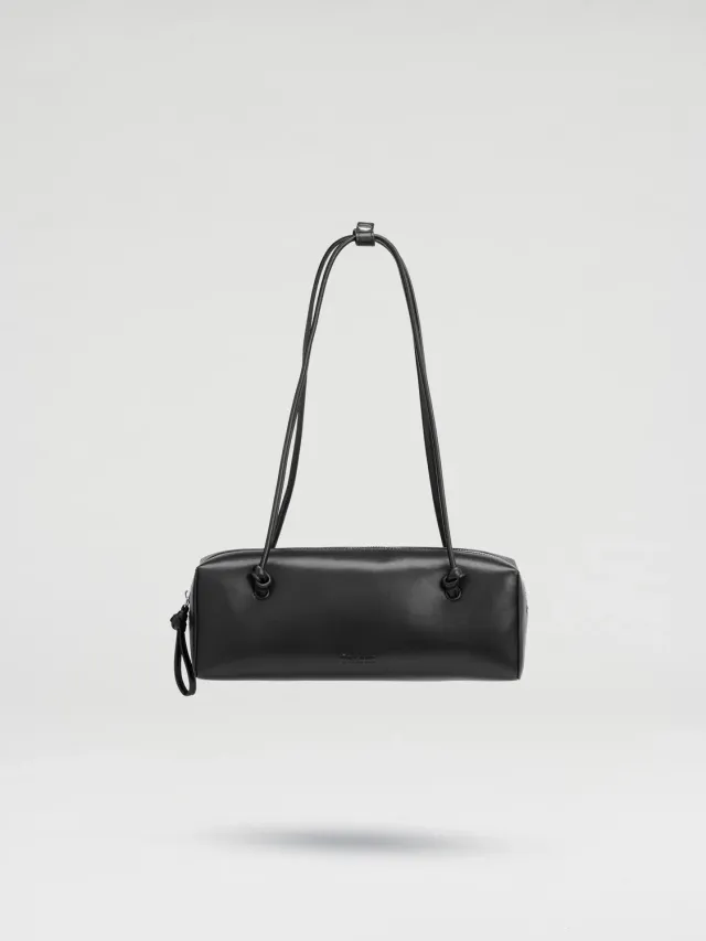 Ölend Mini Brick Bag skuldertaske Black vegansk læder