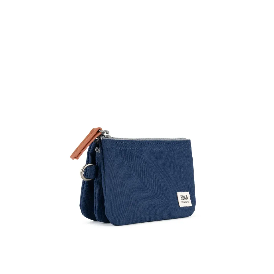 Roka London Carnaby pung Crisp Blue Small 0,2 liter