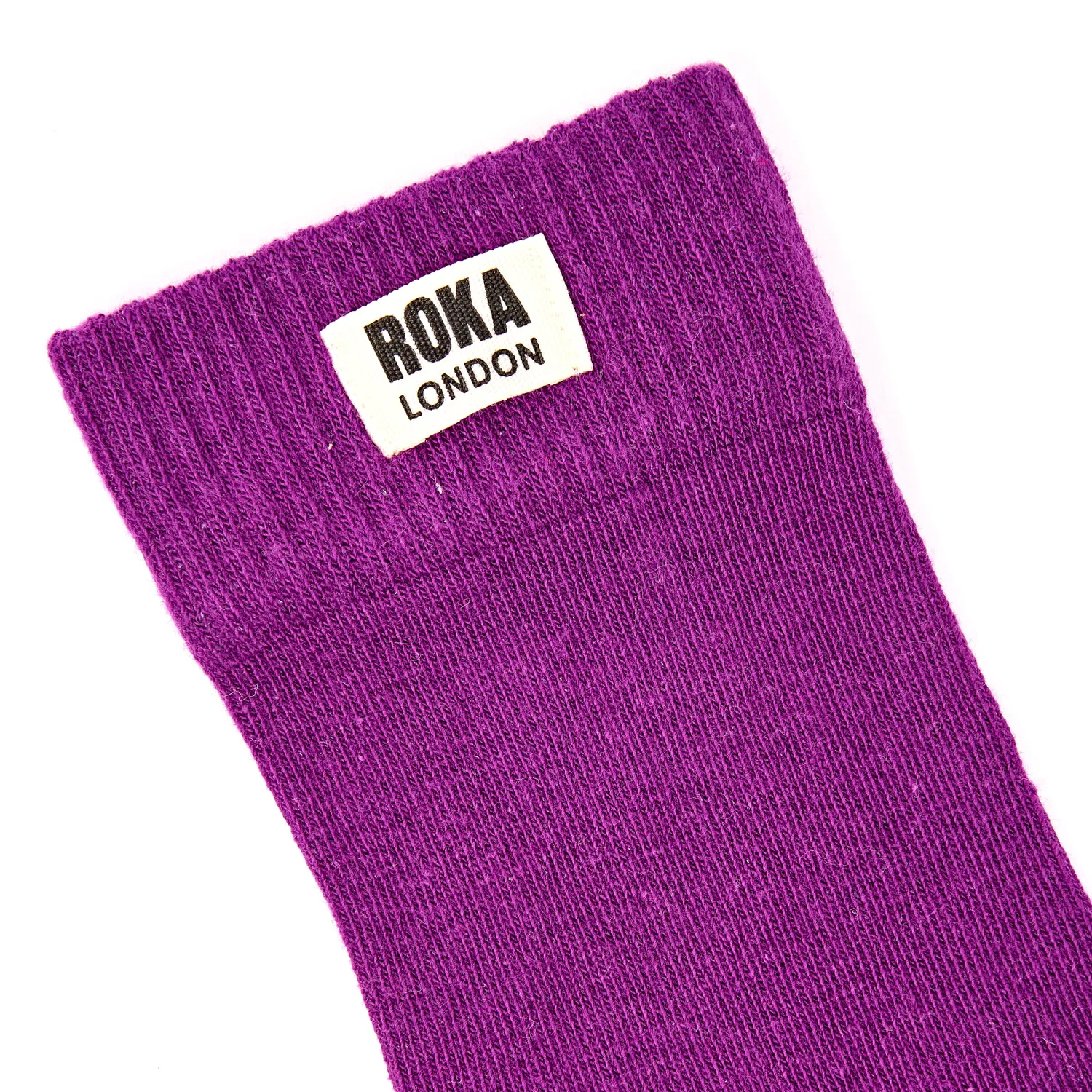 Roka London Wimbledon strømper dame mulberry bomuld