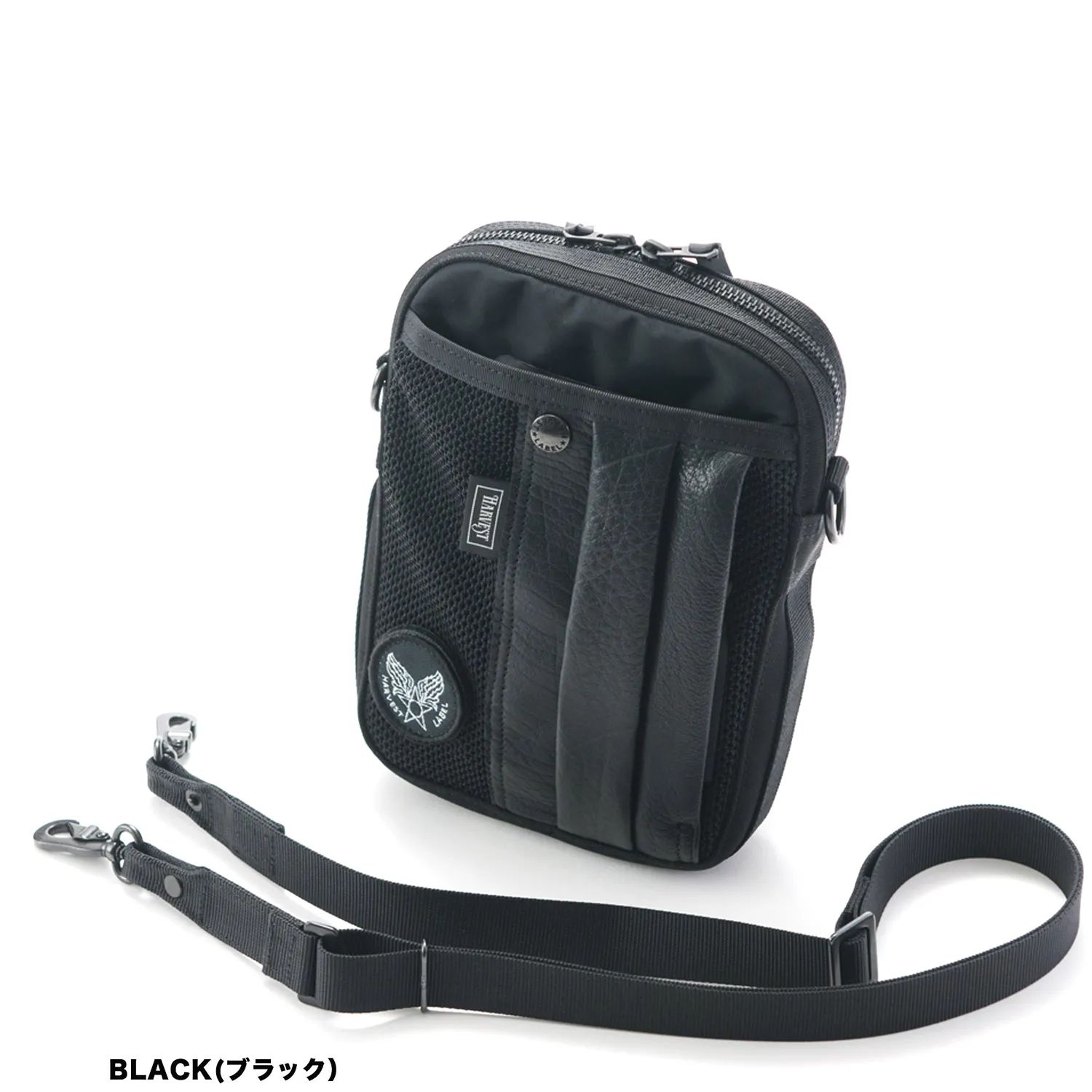 Harvest Label Custom HC-0112 skuldertaske sort minibæltetaske
