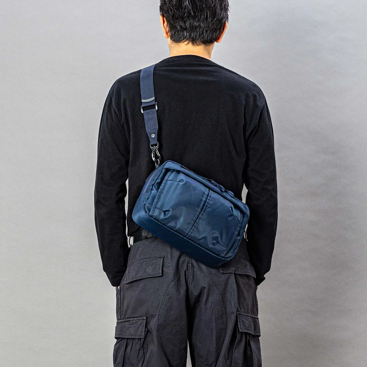 Harvest Label Urban Cargo skuldertaske sort vandtæt
