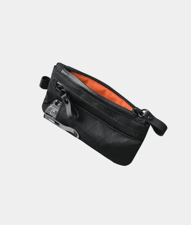 Alpaka Zip Pouch Pro kortpung sort X-Pac