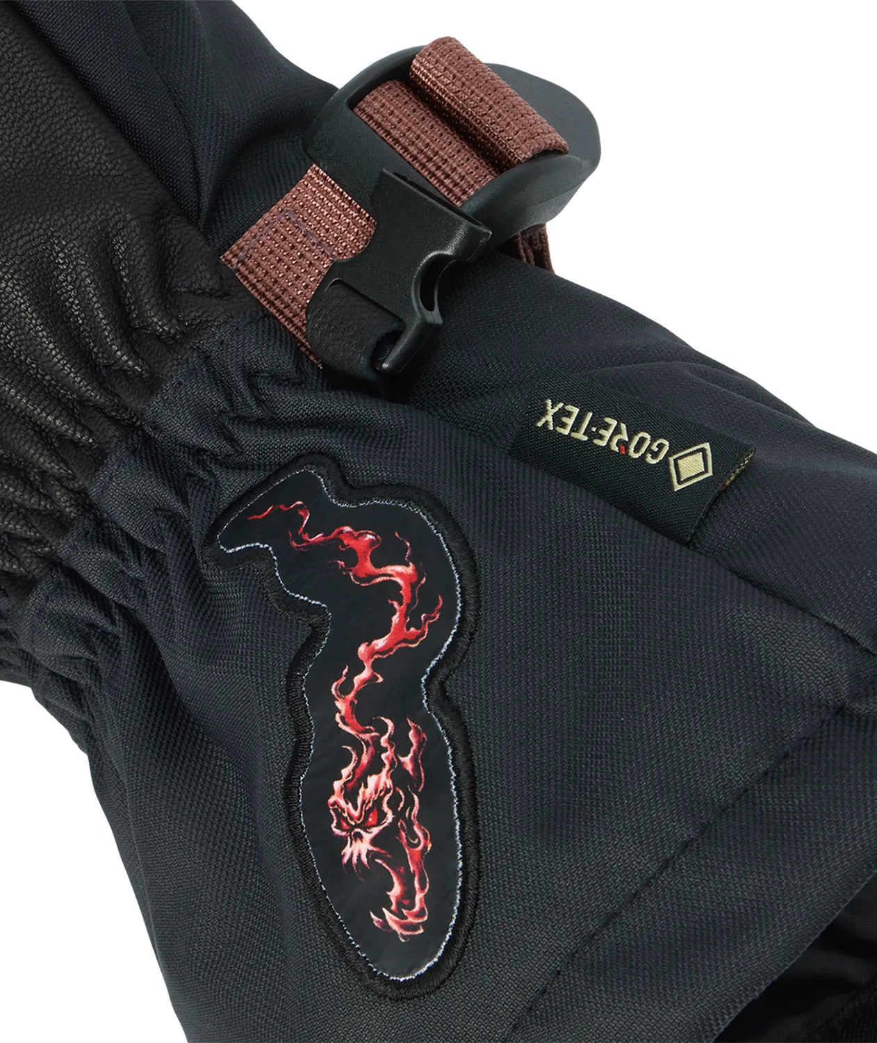 Dakine Titan 2.0 DLX Gore-Tex handsker Mayhem Marron læder