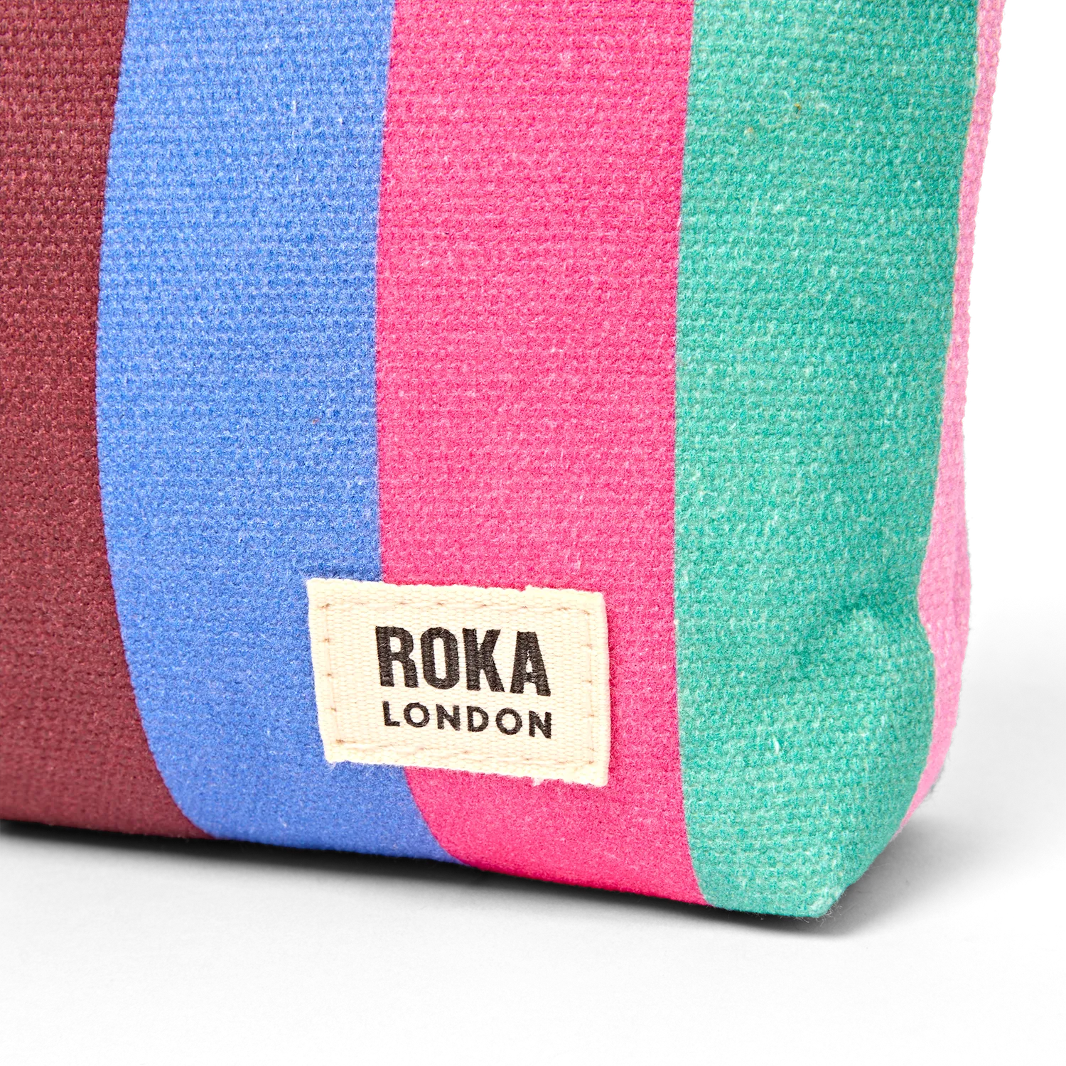 Roka London Maida Vale pouch wide stripe multi 2,2 liter