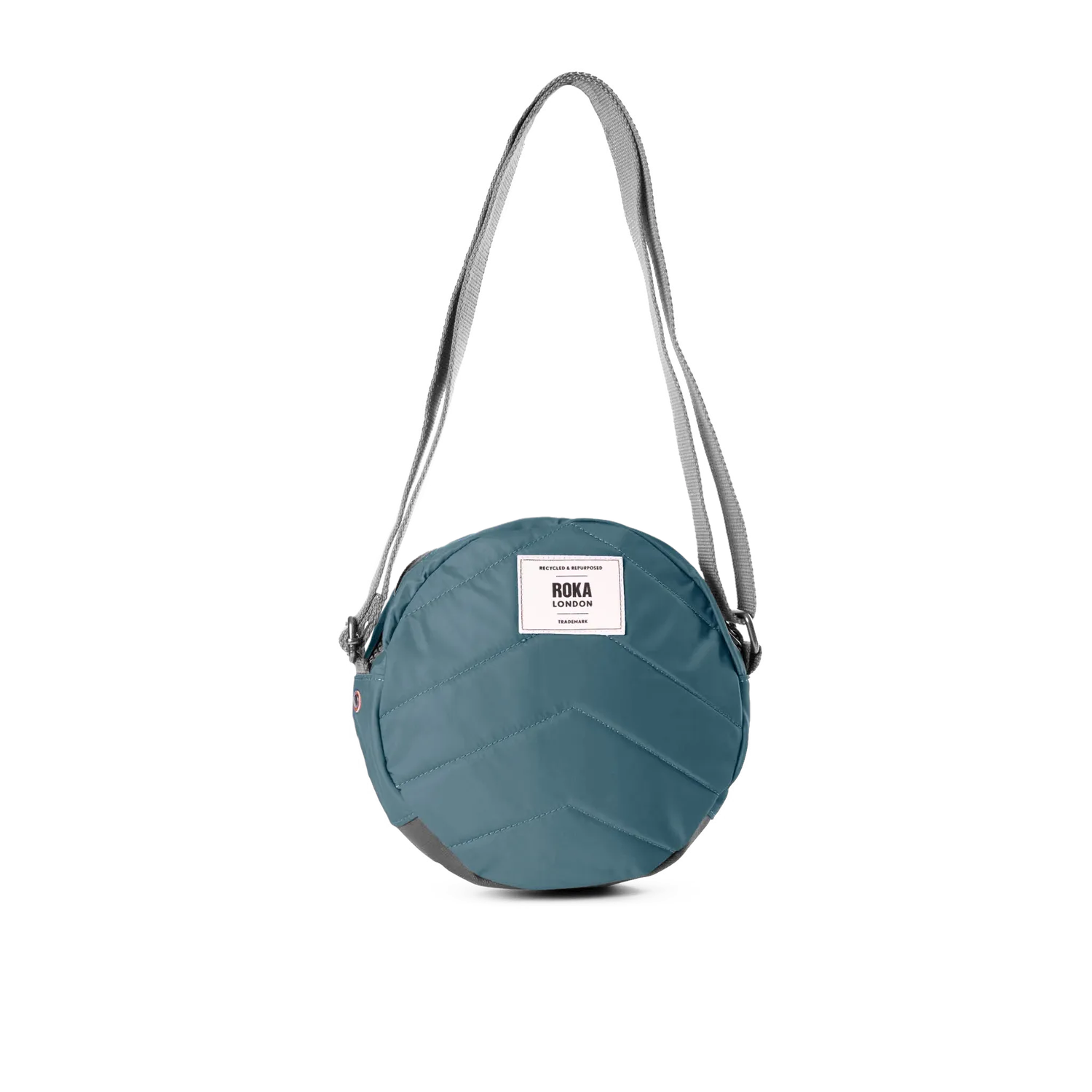 Roka London Paddington Small crossbody Airforce rund