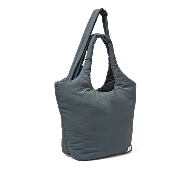 Roka Oxford skuldertaske Medium raven med laptoprum