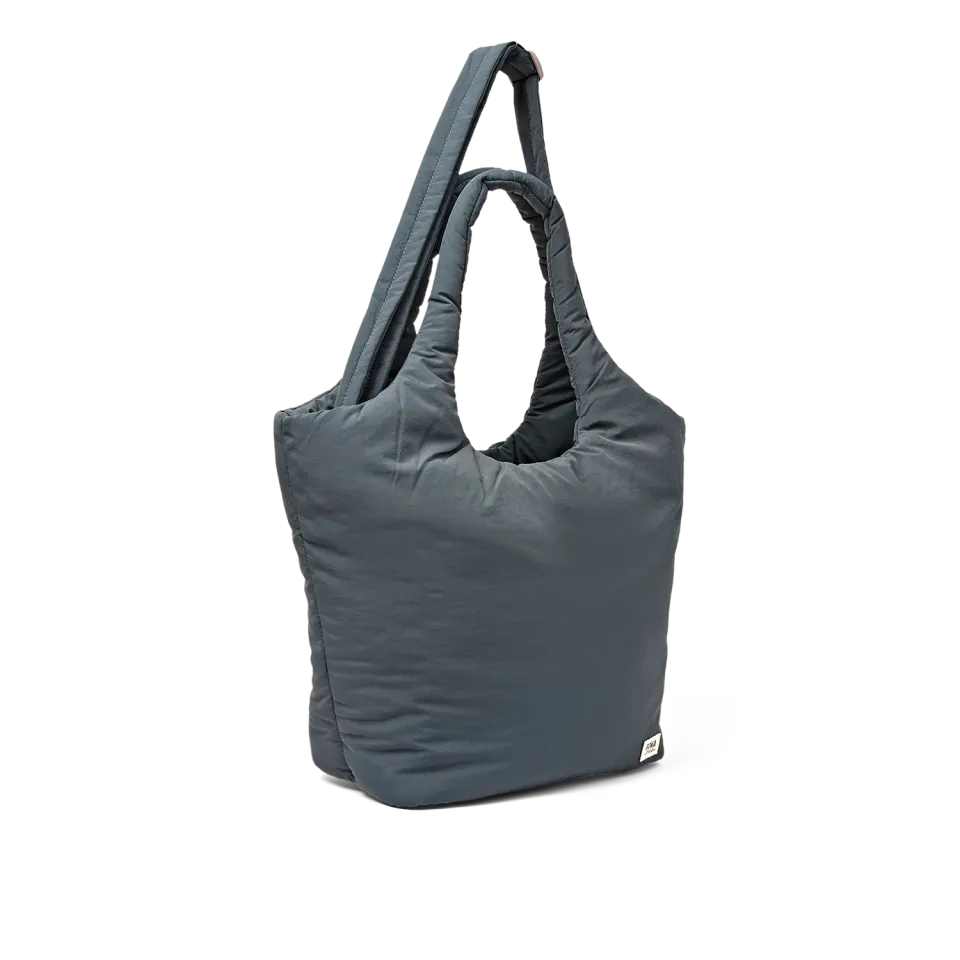 Roka Oxford skuldertaske Medium raven med laptoprum