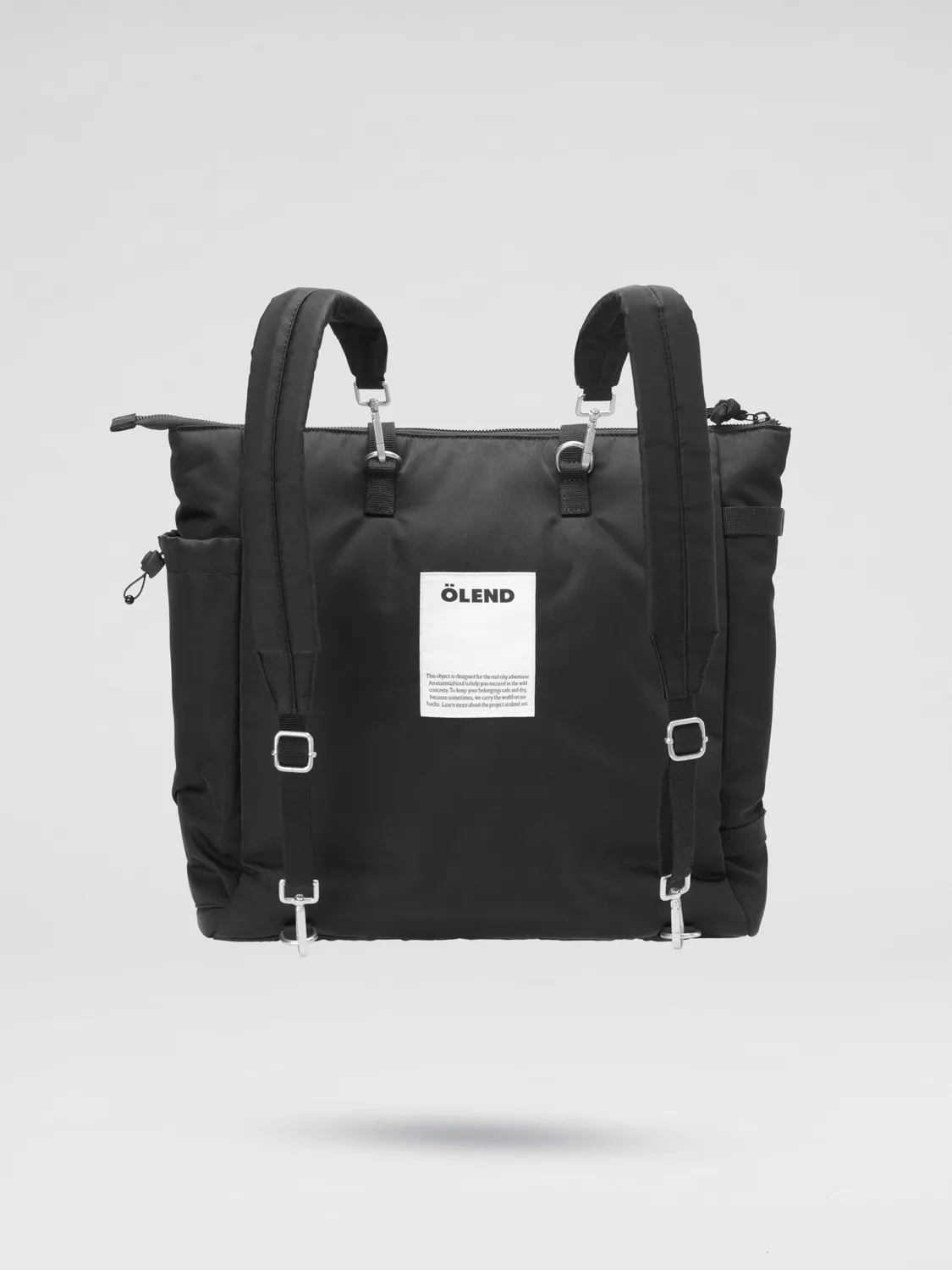 Ölend Calypso Vertical multibag sort 4-i-1 rygsæk