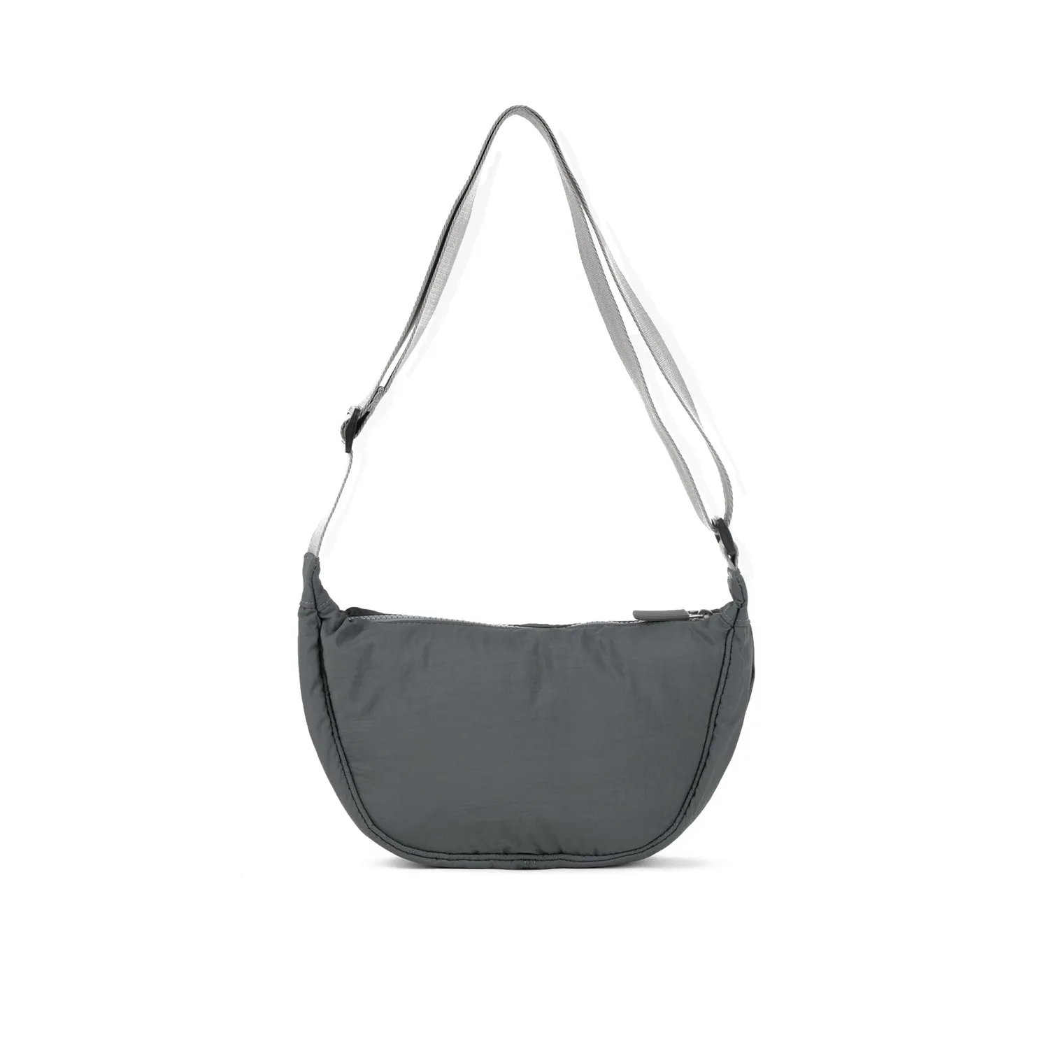 Roka London Farringdon Half Moon taske Small charcoal vandafvisende
