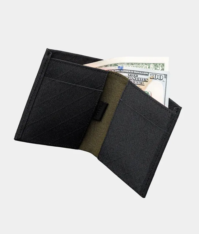 Alpaka ARK Bifold pung sort Axogrid vejrbestandig