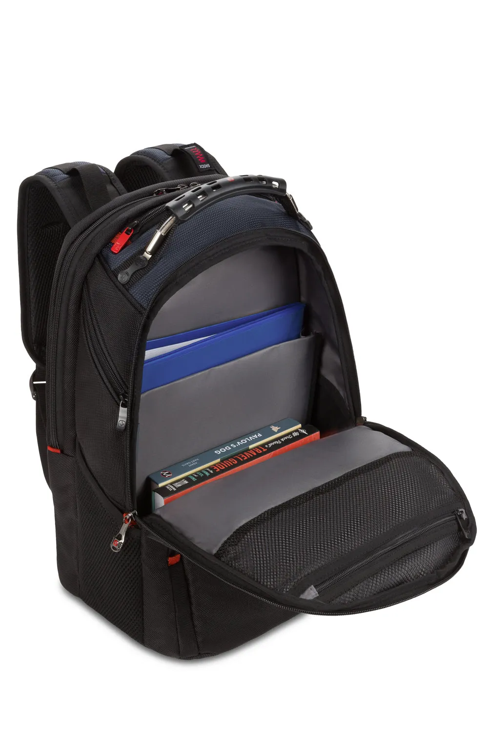 Wenger Ibex Pro laptoprygsæk Black/Navy 16 tommer