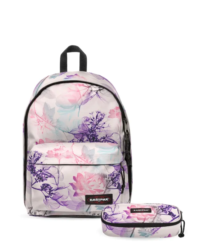 Eastpak Out Of Office rygsæksæt Pink Ray vandafvisende