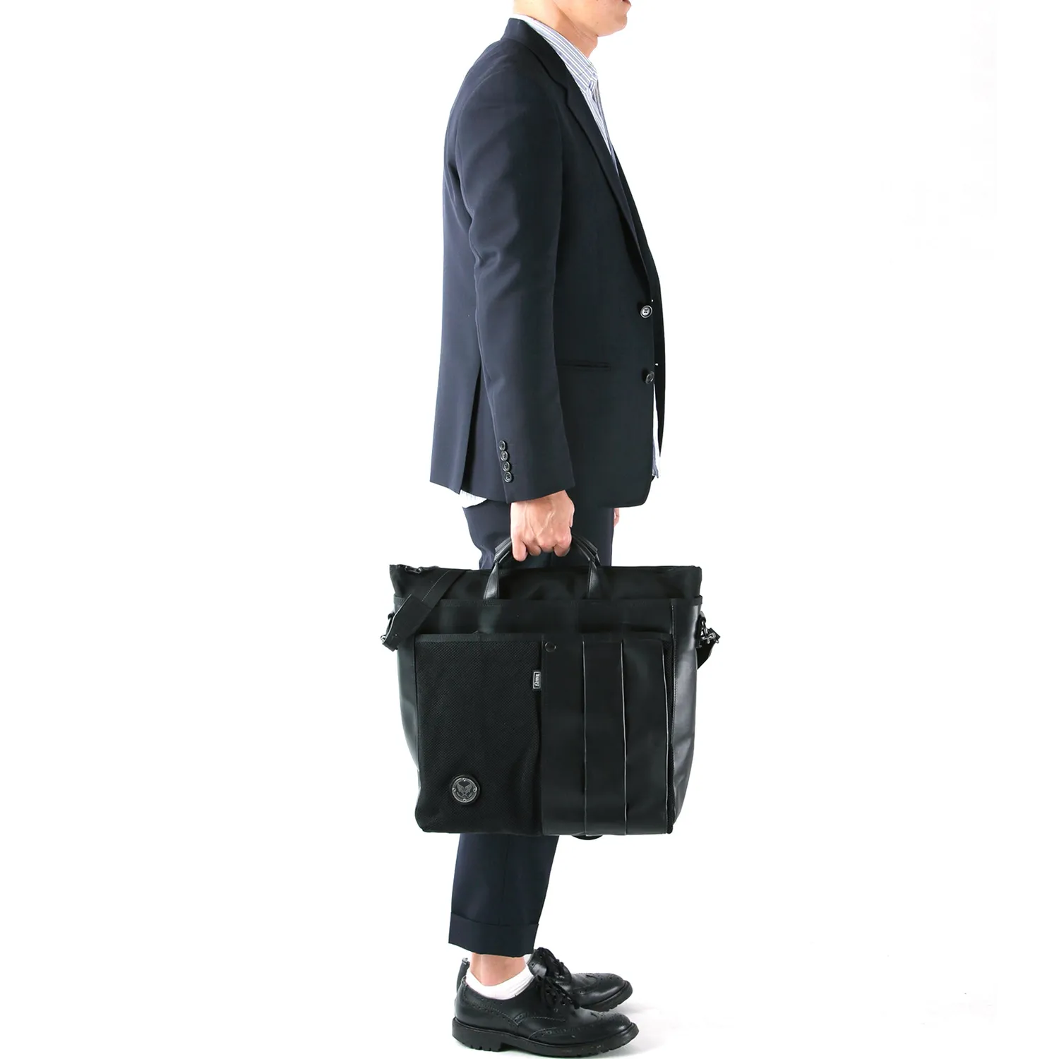 Harvest Label Custom Pelle HP-0204 businesstaske sort læder