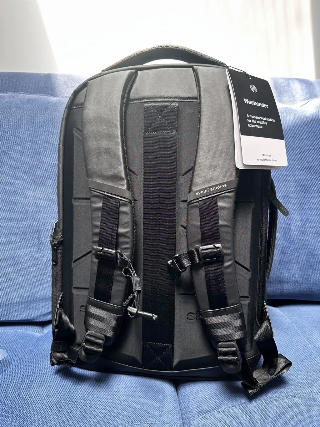 Sympl Weekender Pack rygsæk 25 liter laptoprum