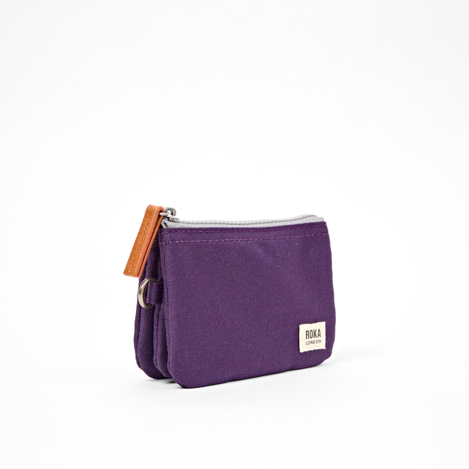 Roka London Carnaby pung Small deep grape kortrum