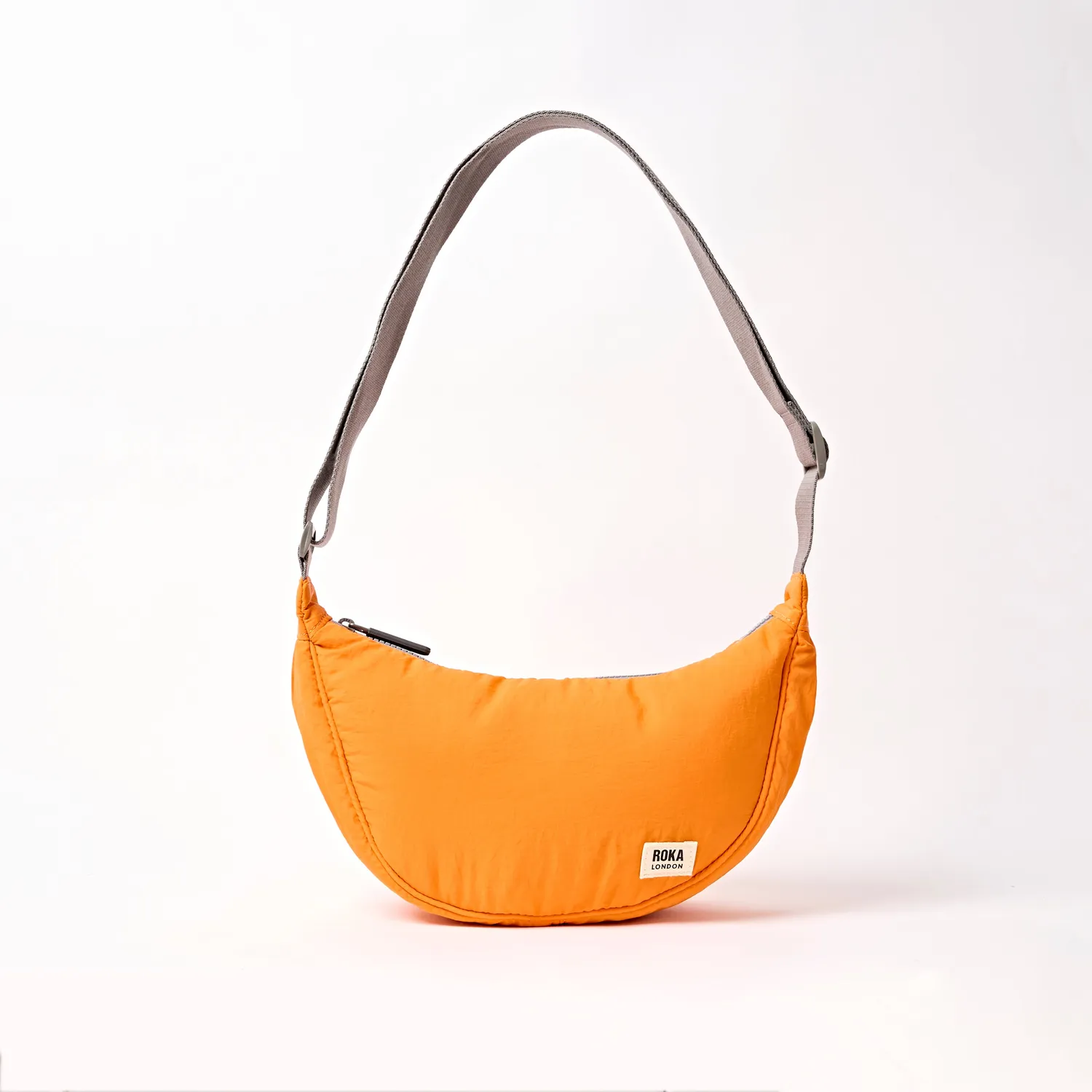 Roka London Farringdon skuldertaske jaffa orange small