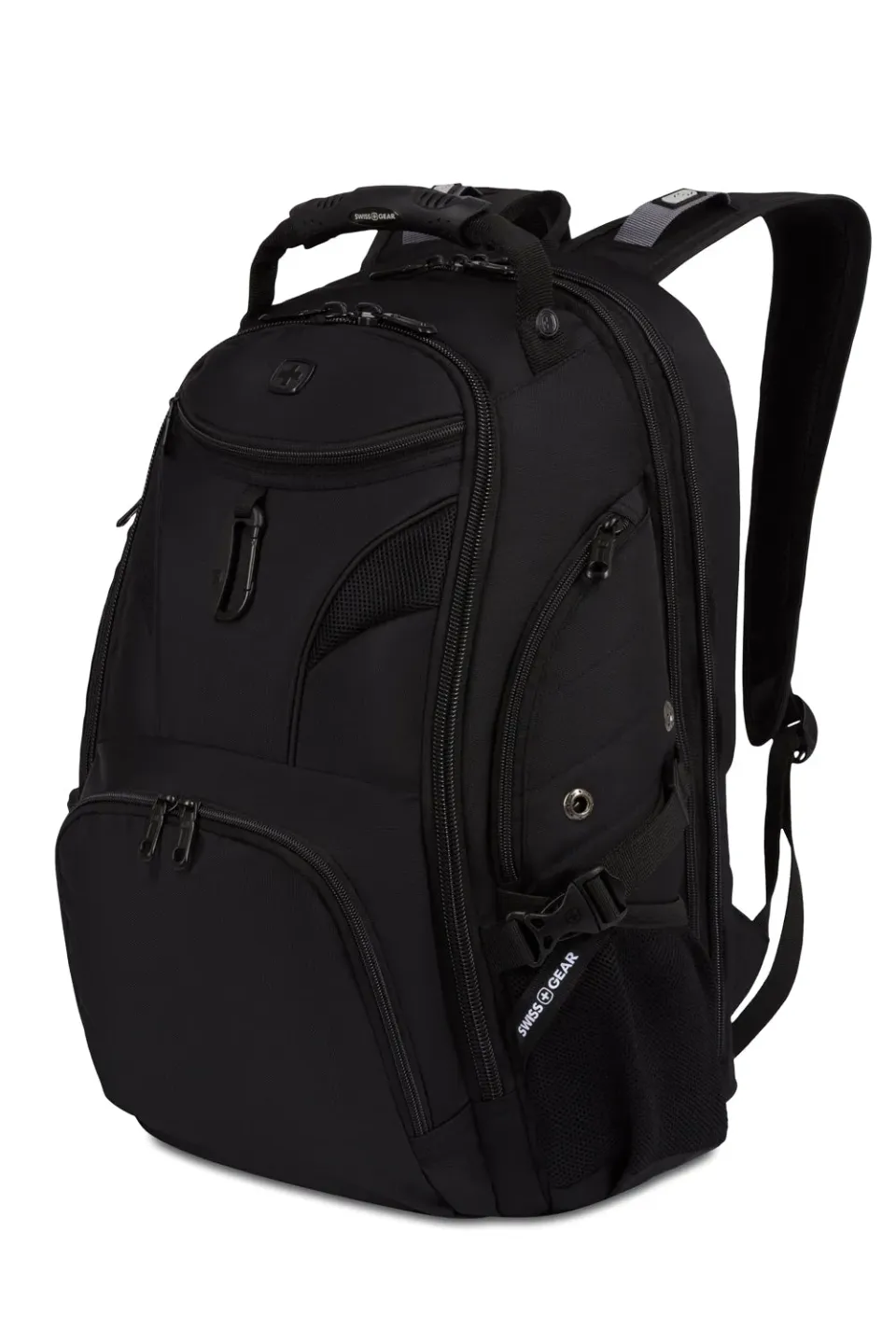 SwissGear 1900 Embroid ScanSmart rygsæk sort 17" laptop