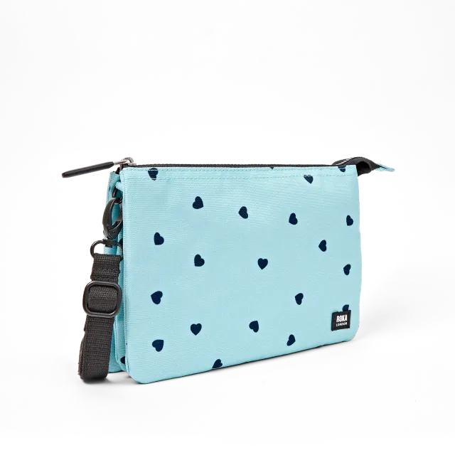 Roka London Carnaby Crossbody XL Heart Print 0,5 liter