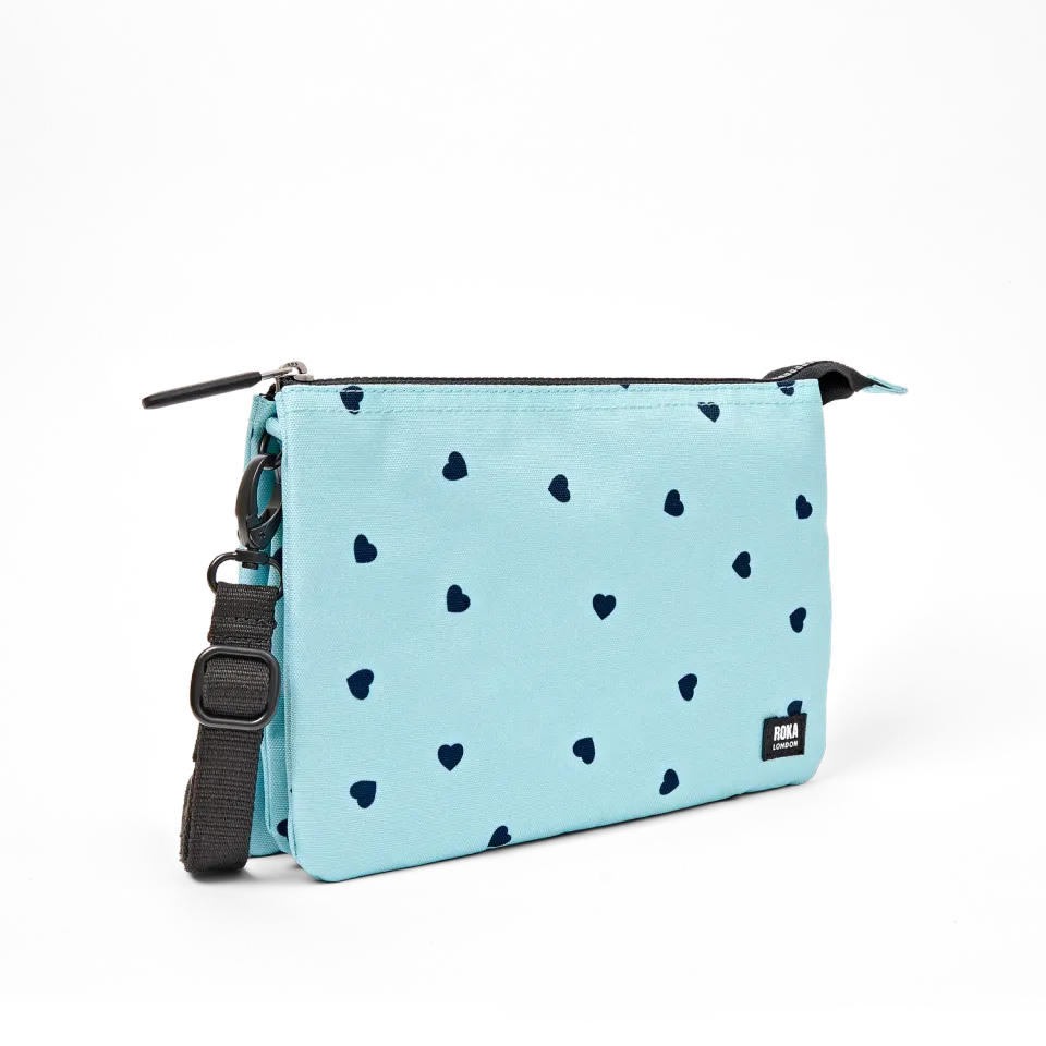 Roka London Carnaby Crossbody XL Heart Print 0,5 liter