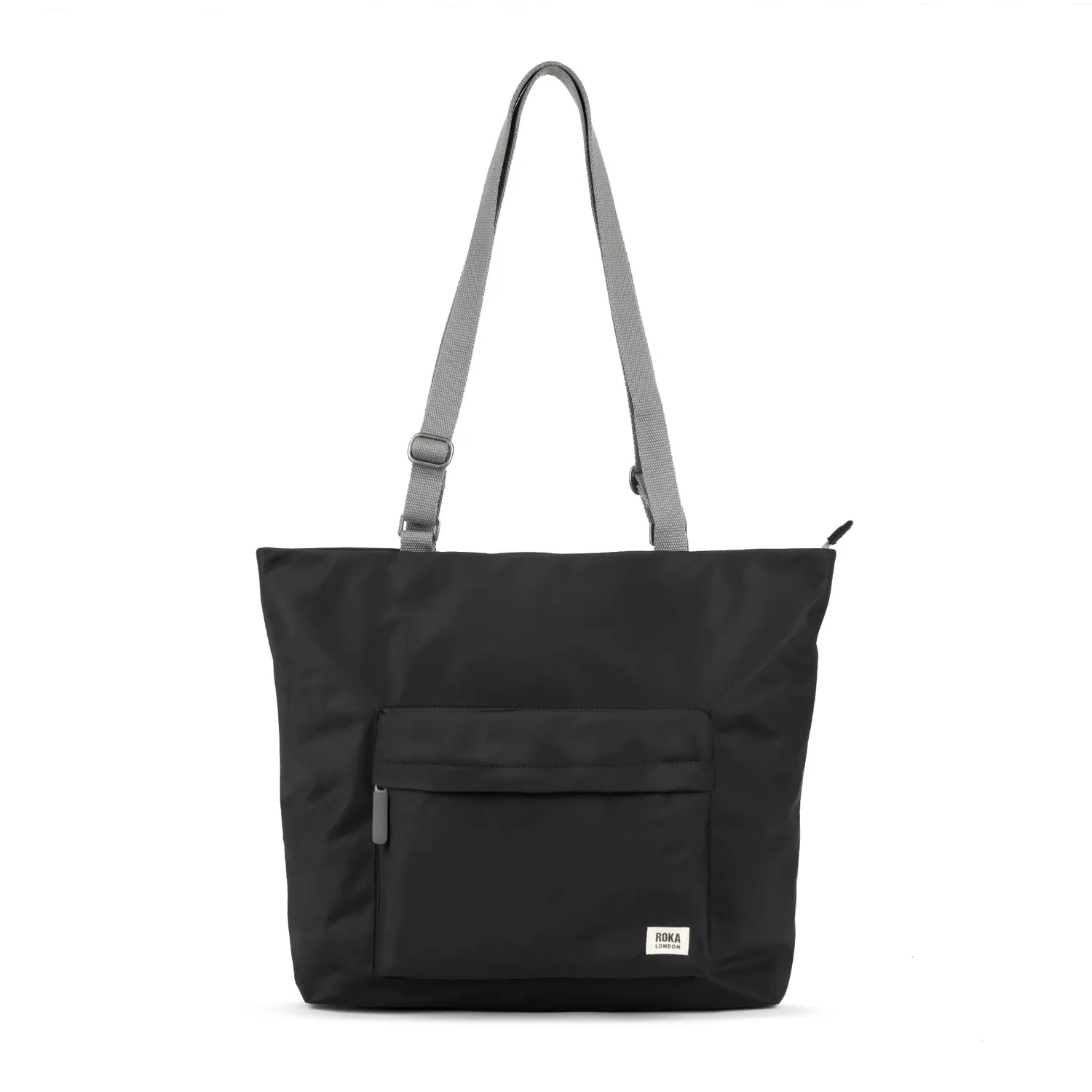 Roka London Trafalgar tote taske Black Medium laptop 15 tommer