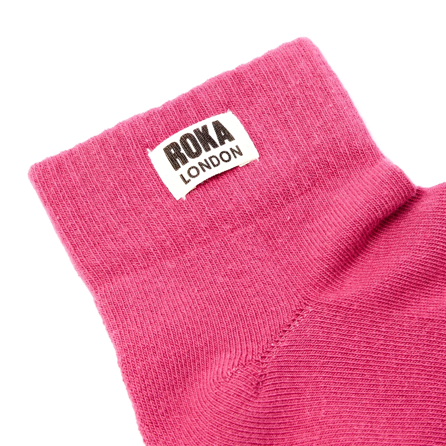 Roka London Wembley ankelstrømper granita red åndbare