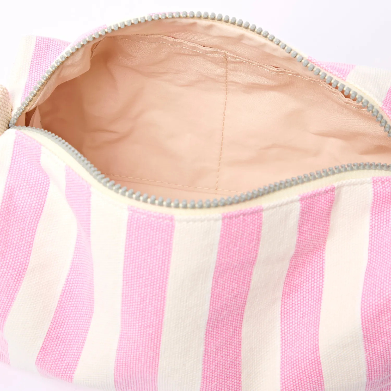 Roka London Maygrove toilettaske Sherbet Stripe Small vandafvisende