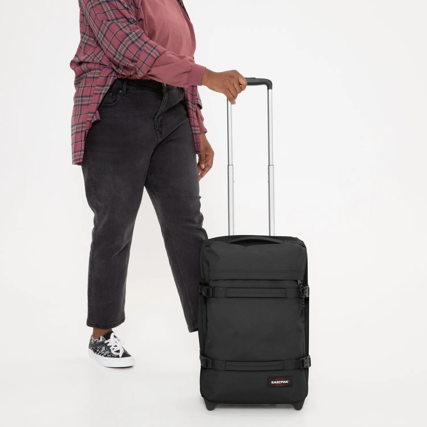 Eastpak Transit'r S kuffert Black Small kabine