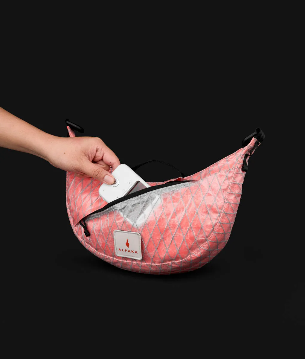 Alpaka Aura Sling Halloween Edition slingtaske clear orange