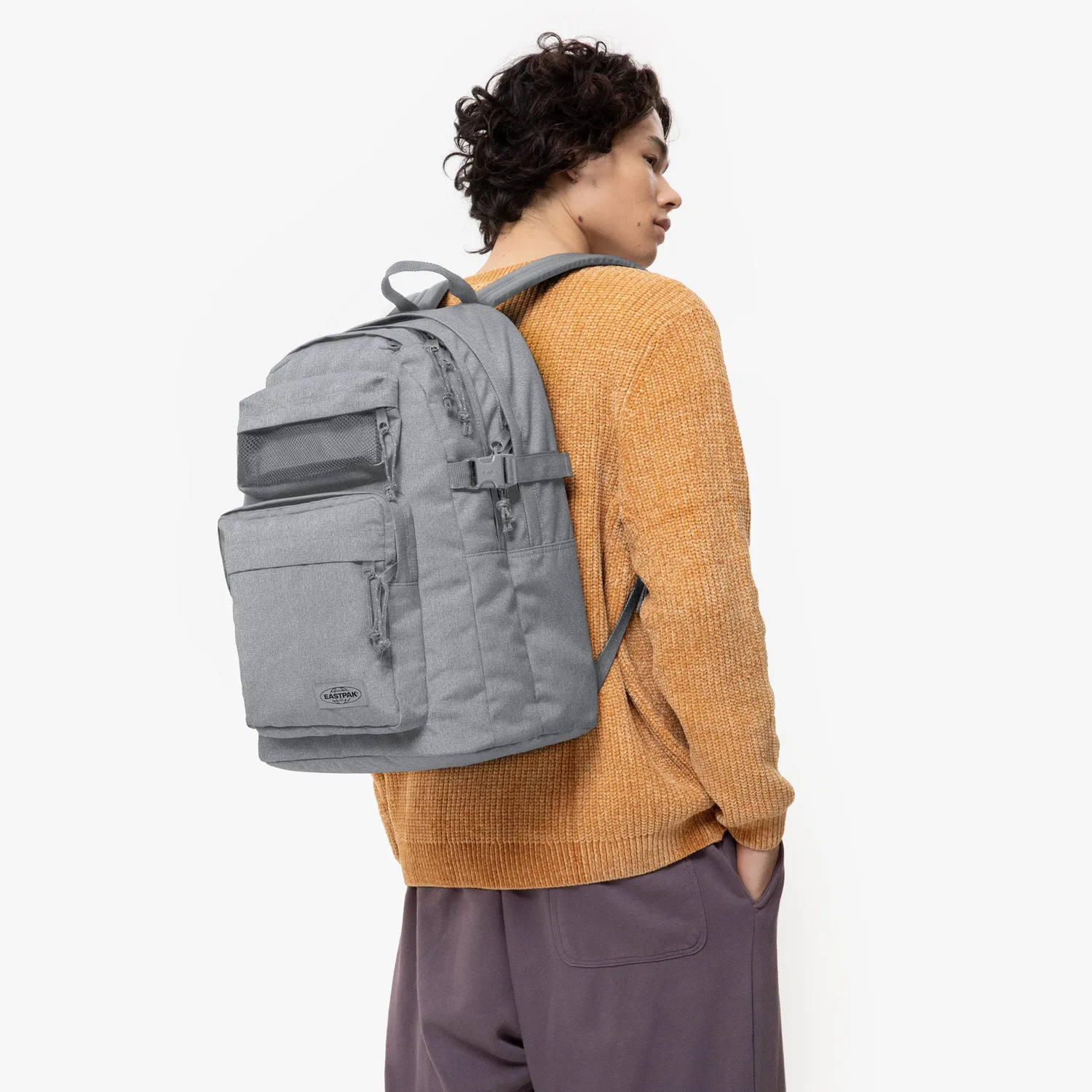 Eastpak Dbl Pro rygsæk Sunday Grey Large laptoprum